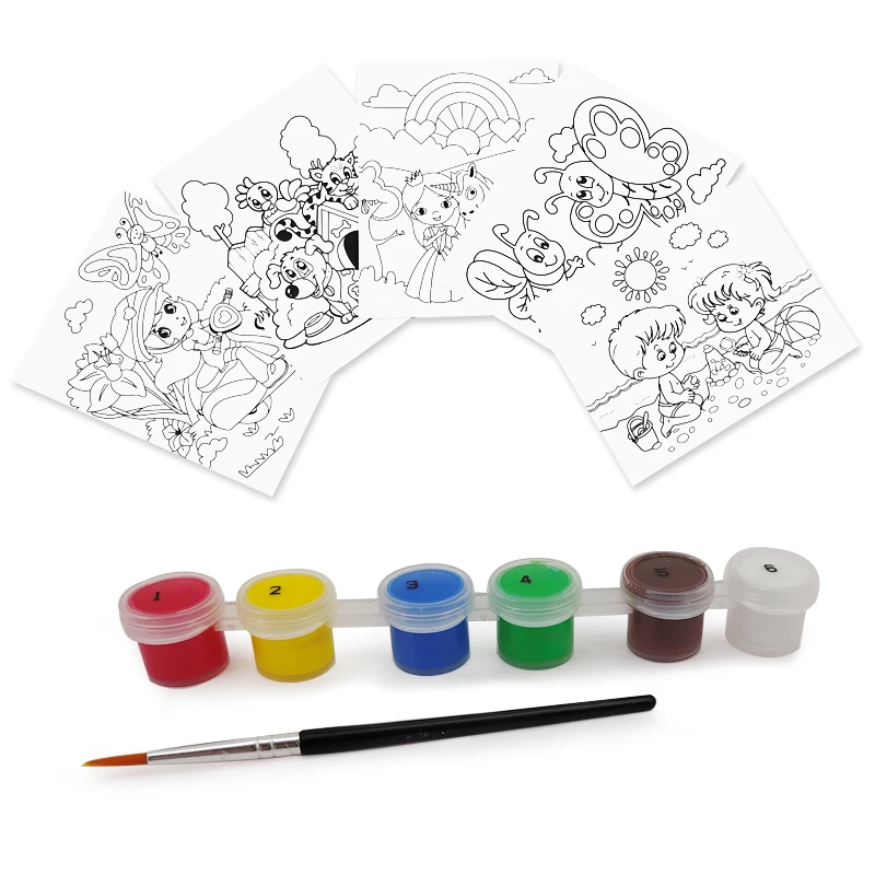 Professional Paint By Numbers Acrylic Paint Art Painting Sets