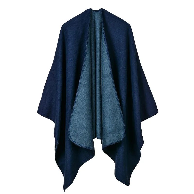 Damen Warm Tippet Fashion Lady Blanket Thick Bufanda Designer Cape Winter Cashmere Scarf Women Scarfs Stol_voghion.com