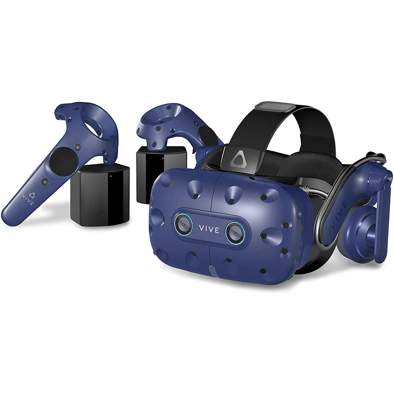 Очки вертулярной реальности с джойстиками. Шлем HTC Vive Pro. VR очки HTC Vive. HTC Vive Pro Eye. ВР очки HTC Vive.