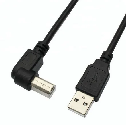 OEM Factory Data Sync Charging Right Angel 90 Degree Micro B Type C  USB Cable