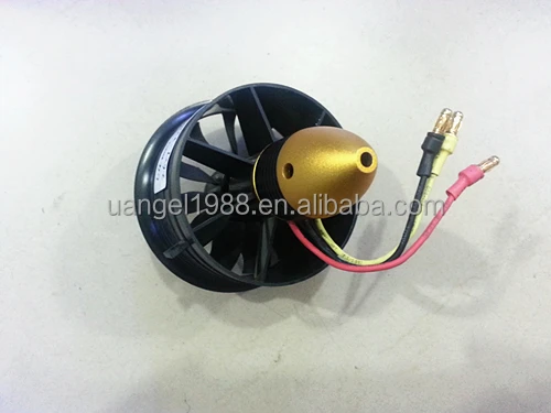 64mm 70MM 90MM 120MM 12 Blades Ducted Fan System EDF For Jet Plane with Motor 