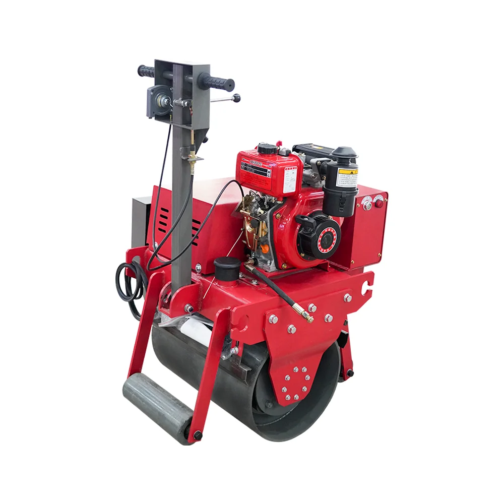 Прямая Продажа с завода промышленный уплотнительный станок полный гидравлический ручной Вибрационный дорожный каток