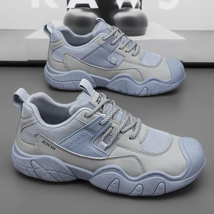 Men's Casual Low-top and Mesh Octopus Design Burst Labor protection Trendy Men's Shoes, Outdoor Sports Shoes and Casual Shoes