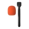 naranja con logo