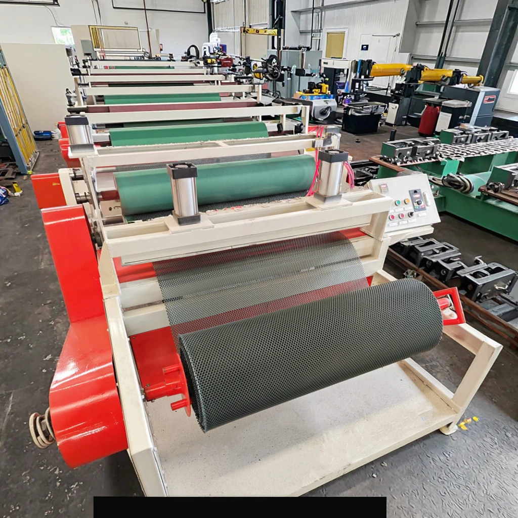 Plastic PE Geonet Warning Mesh Grid Fence Net Extrusion Line Netting Making Machine