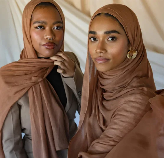 High Quality Custom Modal Jersey Cotton Scarf Stretchy Plain Head Hijab  Shawl for Women Muslim Department