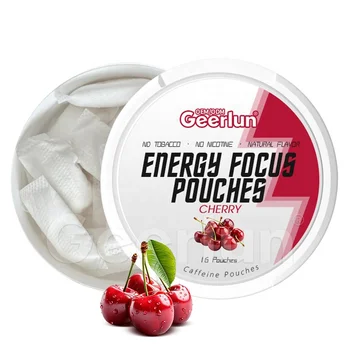 Factory Hot Selling Enhances Mental Sharpness Cognition Supplements Nootropic Caffeine Pouches Energy Focus Pouches