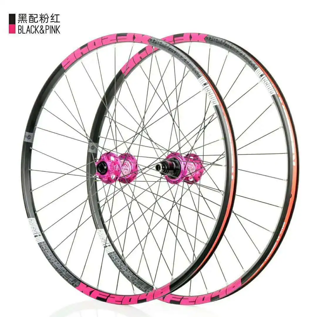 KOOZER XF2046 MTB Wheelset 26/27.5/29er inch 72 Ring 4 Bearing QR Thru or  QR Wheels use XM490 hub