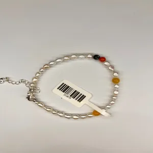 Women's Natural Pearl Beaded Bracelet Fine Jewelry for Gift Occasions