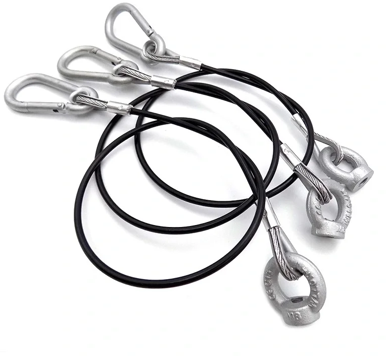 Stainless Steel Wire Rope Coated PVC Nylon Vinyl Coated Wire Rope