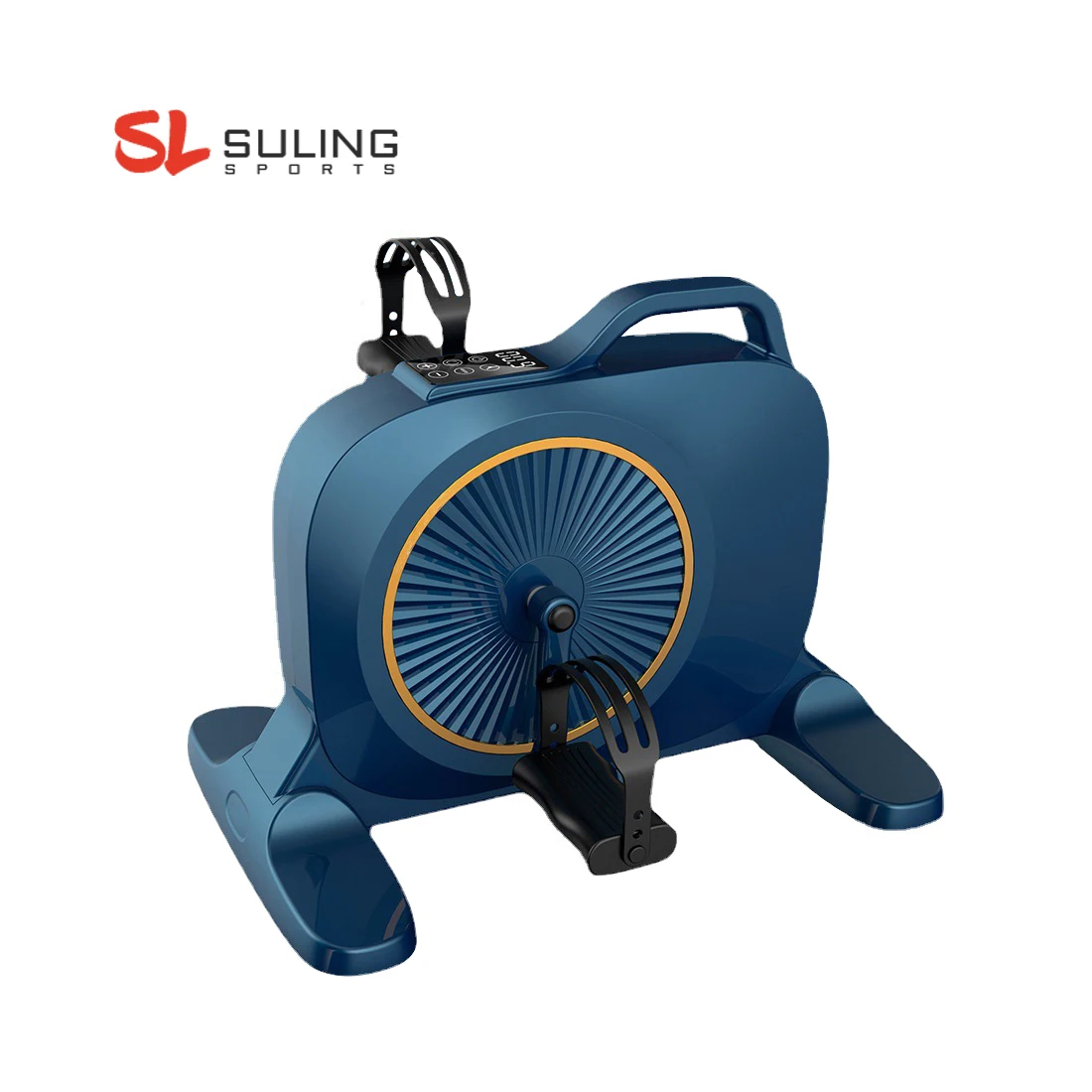 Legs Foot Cycle Mini Under Desk Elliptical Stepper Machine Cross Trainer Pedal Exerciser Bike for Elderly