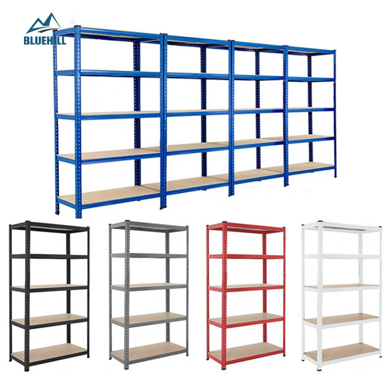 5 Layer Metal Storage Bolt Free 175 kg Load Capacity Shelf Shelving Unit Boltless Rack Close Thick