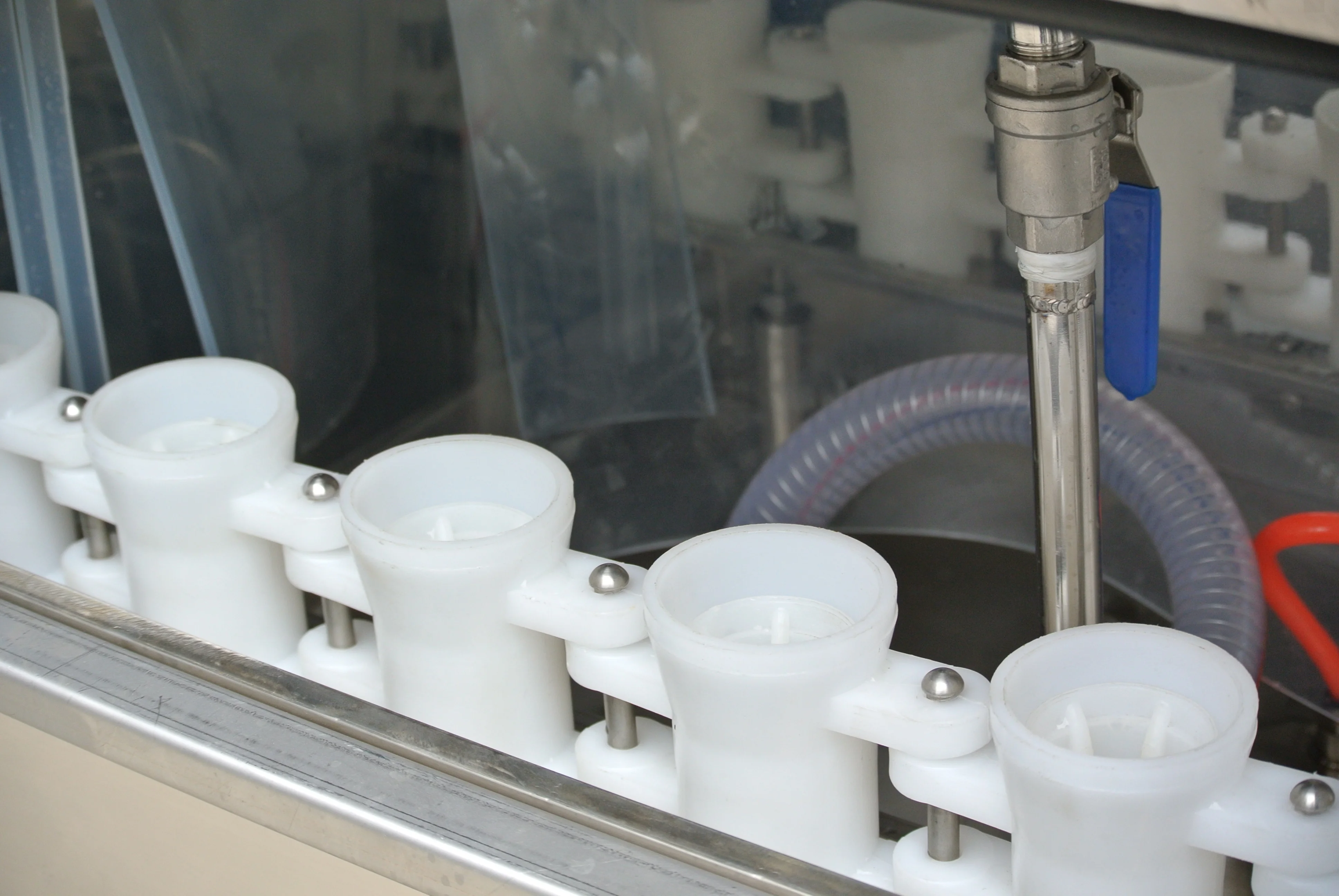 Semi Automatic Manual Plastic Bottle Washer De Capping Brush Inside Rotary 5 Gallon Bottle Washing Machine