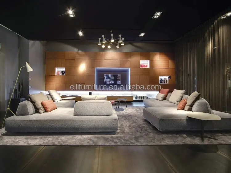 Modern Light Luxury Modular Sofa Set Furniture Customized Design Living ...