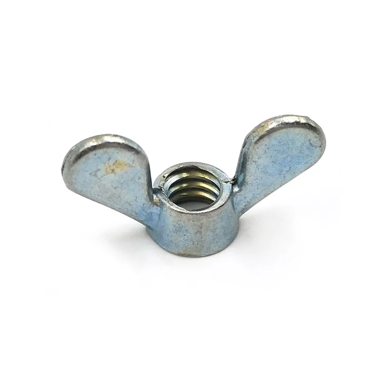plastic wing nut M8 M10 SS304 Butterfly Nuts Precision Casting DIN315 Stainless Steel wing nut