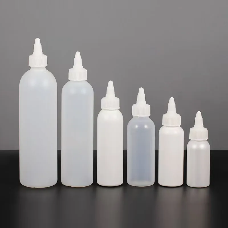 Promotion 30-1000ml Round Deluxe Empty HDPE Plastic Toner Skin Care Lotion Bottle Easy to Squeeze Soft Touch