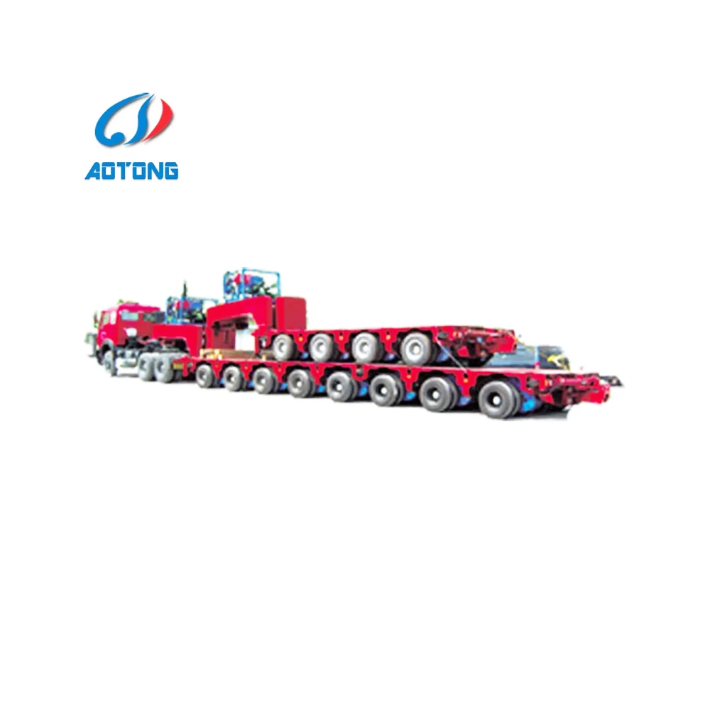 6-12 Lines Hydraulic Modular Trailer Heavy Duty Customizable