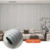 Thickened - silver-gray brushed wood grain MW608