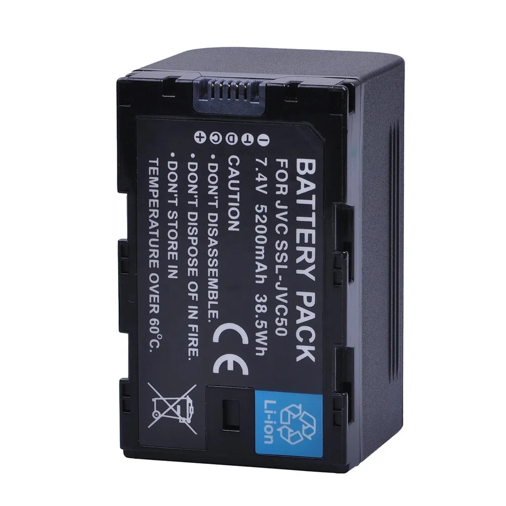SSL-JVC50 SSL JVC50 SSLJVC50 Camera Battery for JVC GY-HMQ10, GY