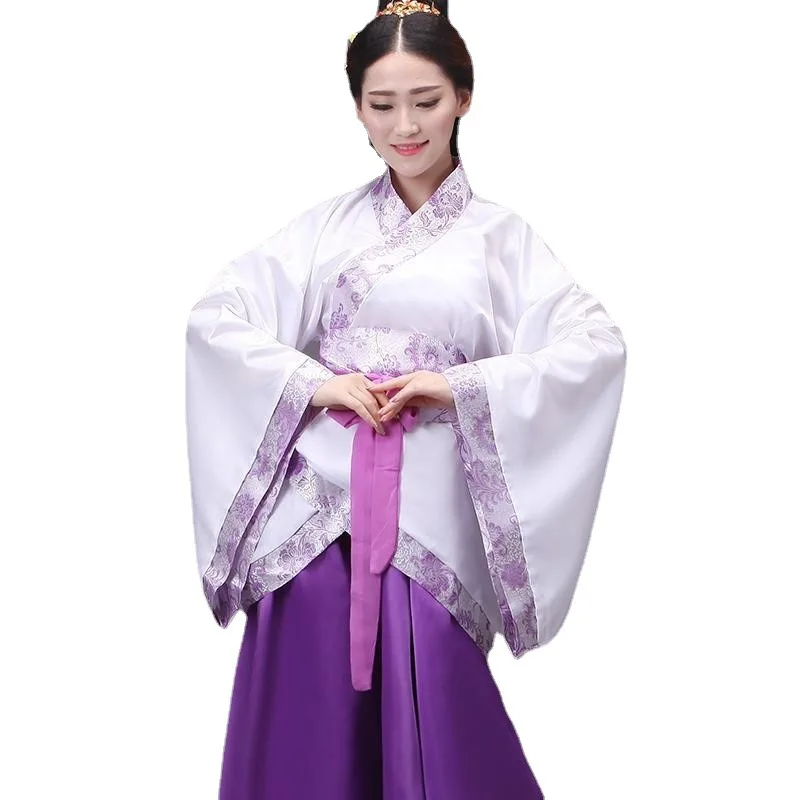 Robe Costume Ethnique Asiatique Bleue - Taille XS (6) Neuve Sans étiquette - Fabriquée En Inde