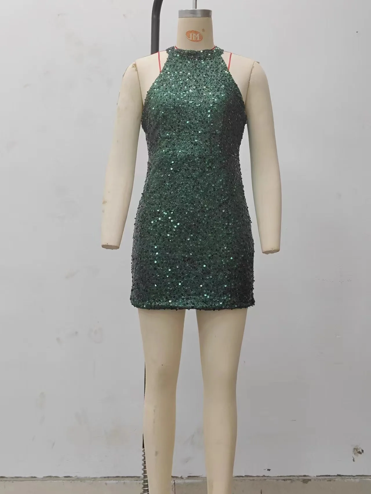 coral pink bodycon dress Cowl Neck Ruched Rhinestone Bodycon Dress White – Dolls Kill main image 1