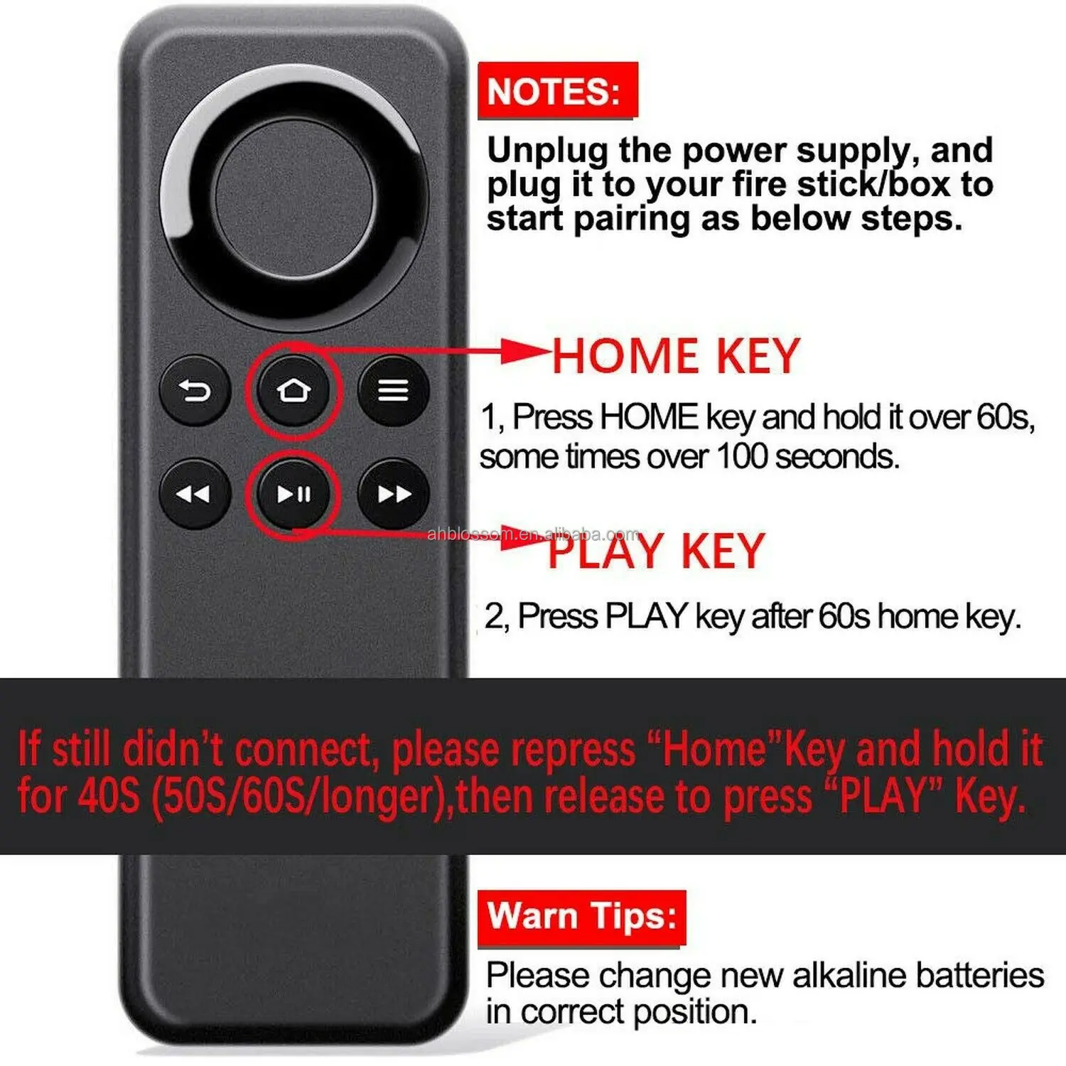 New Amazon Hot Style Cv98lm Clicker Player Remote Control Work For Fire