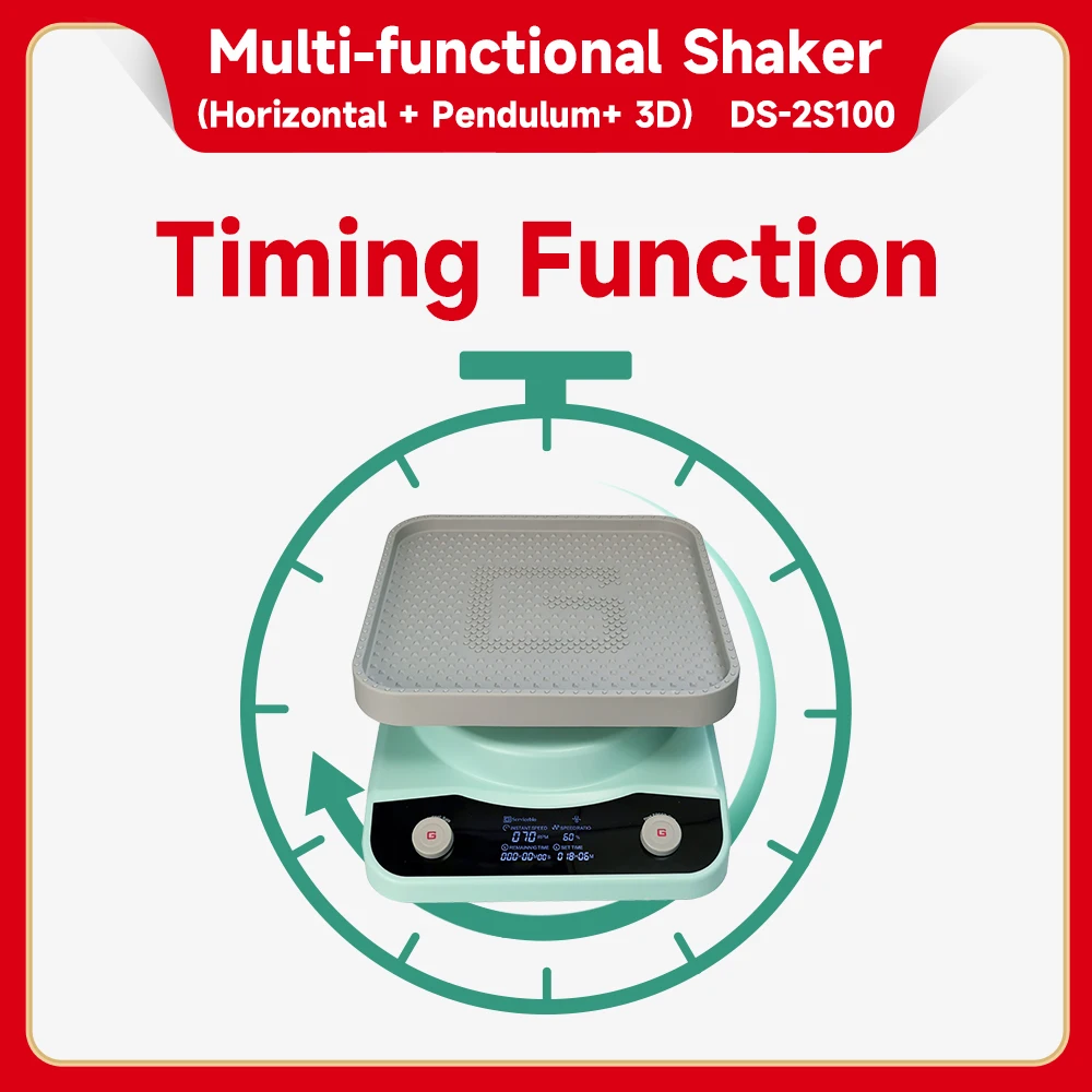 Lab Orbital Laboratory Instrument Lab Device Table Top Automatic Large Capacity Blood Bag 3D Rocking Shaker