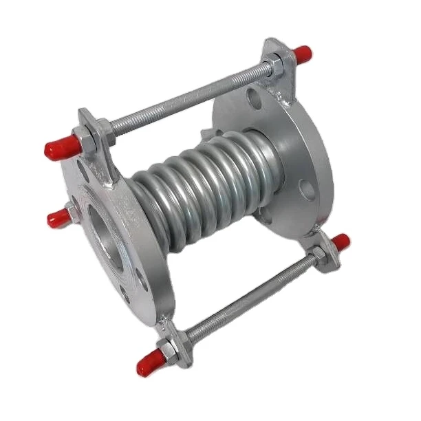 316 Stainless Steel Metallic Exhaust Pipe Compensator Reinforced Metal Bellows Reinforced Corrugated Expansion Joint