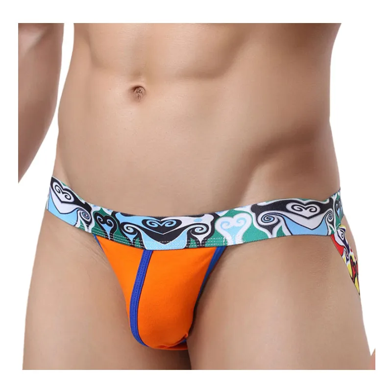 Custom Pattern Jock Strap Printed Elastic Jockstrap Print Bum Strap