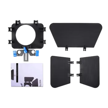 Yelangu M1 Camera Shade for All SLRS and Home DV Cameras Lens Hood Follow Focus Matte Box product image
