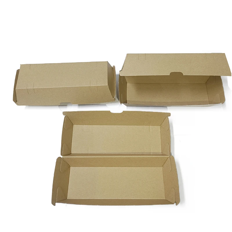 Custom Printed Biodegradable Disposable Corrugated Kraft Paper Fast ...