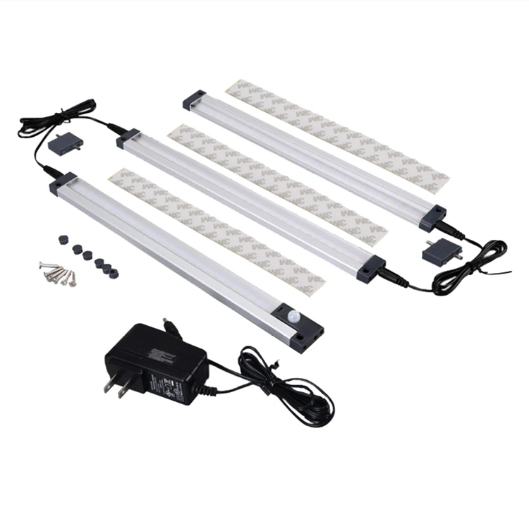 CE ROHS 12V/24V Dimmable Motion Sensor Kitchen Closet Light Under Cabinet Led