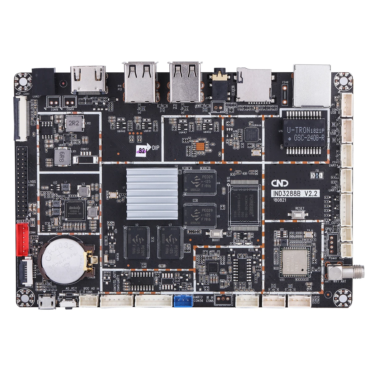 Android Development Board 4G lte With Lvds Output RJ45 USB WIFI Module for Touch Kiosk
