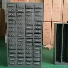 Modular Modern Small Parts Metal Storage Cabinets for Workshop and Home Office