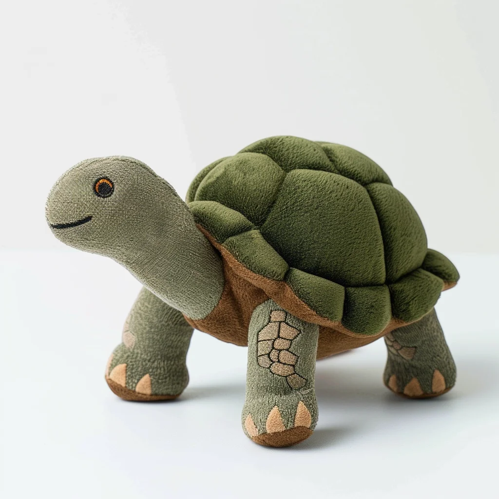 2024 Trending New Arrival Customized Ice Cream Plush Toys Fluffy Turtle  Doll Custom  Plushies Toys