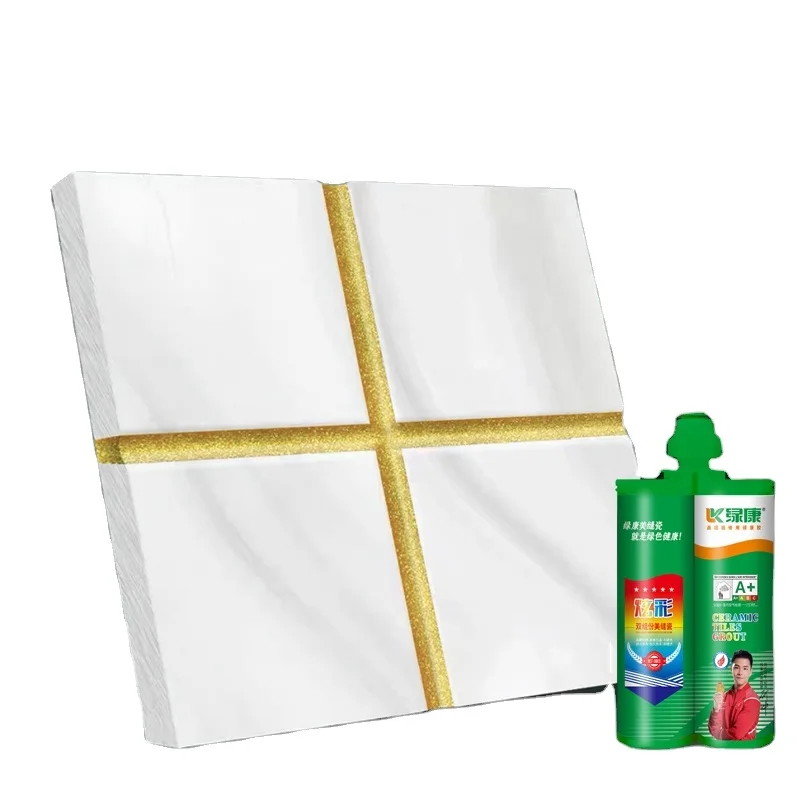 Gold Metallic Tile Grout Adhesive and Tile Grout Colour