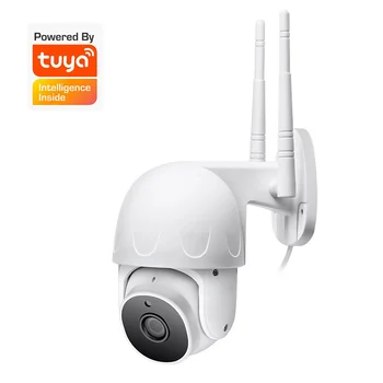 Tuya PTZ Security wifi Camera with Auto Tracking and Colorvu Night Vision tuya WIFI camera for Smart Home Life