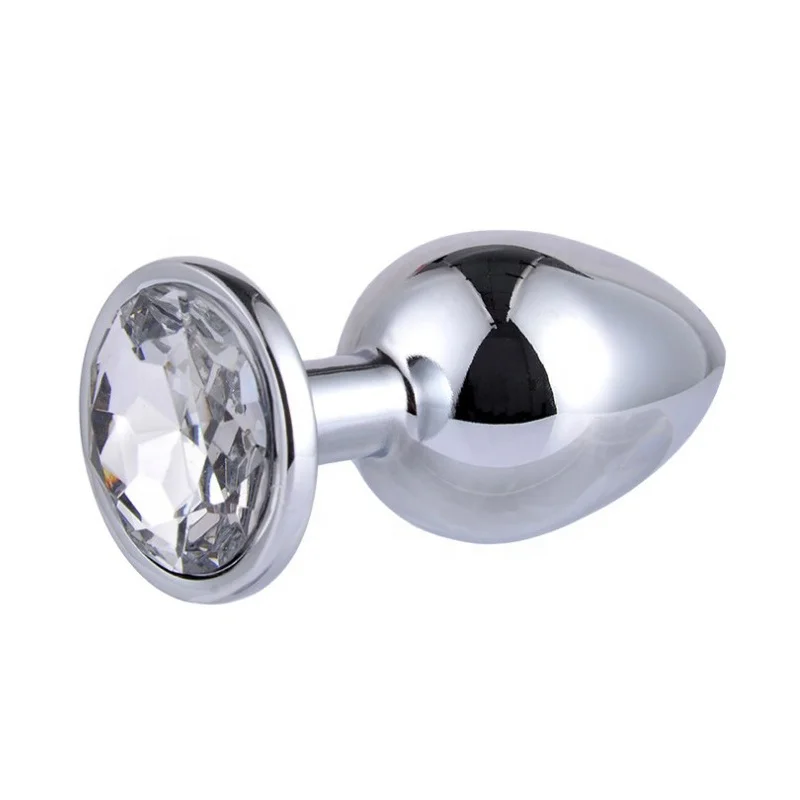 Luxury Jewelry Design Fetish Stainless Steel Anal Butt Plug