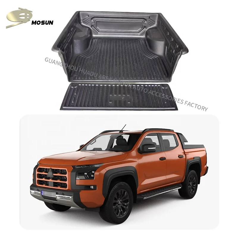 Mosun Bed Liner Coating Cover Pickup Truck Waterproof Bedliners for MITSUBISHI TRITON L200 2024 2025 Slide Tray