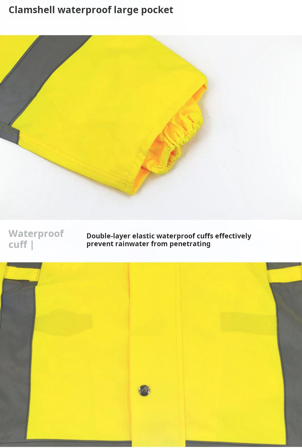 High Visibility Coveralls Work Wear Safety Protective Overalls Hi Viz Reflective Tape Working Wear S
