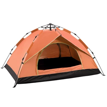 Automatic Camping Tent Outdoor 2-3-4 People Automatic Tent Spring Type Quickly Open Sun Protection Camping Tent