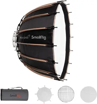 SmallRig Parabolic Softbox Quick Release, Parabolic Softbox, Compatible with SmallRig RC 120D/RC 120B/RC 220D/RC220B and Other product image