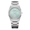 Reloj de mujer con esfera azul hielo