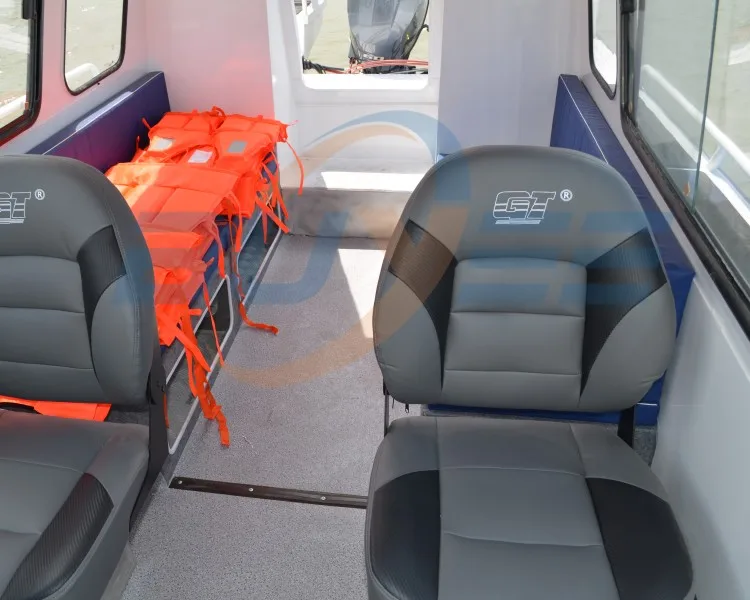 New Design Aluminium Yacht Leisure And Entertainment Fishing Boat Customizable Racing Yacht