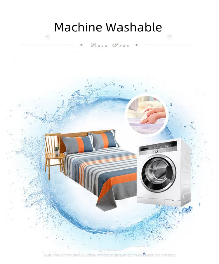 Wholesale Bed Sheets Twill Thick Microfiber Bed Sheet Set Flat Bed