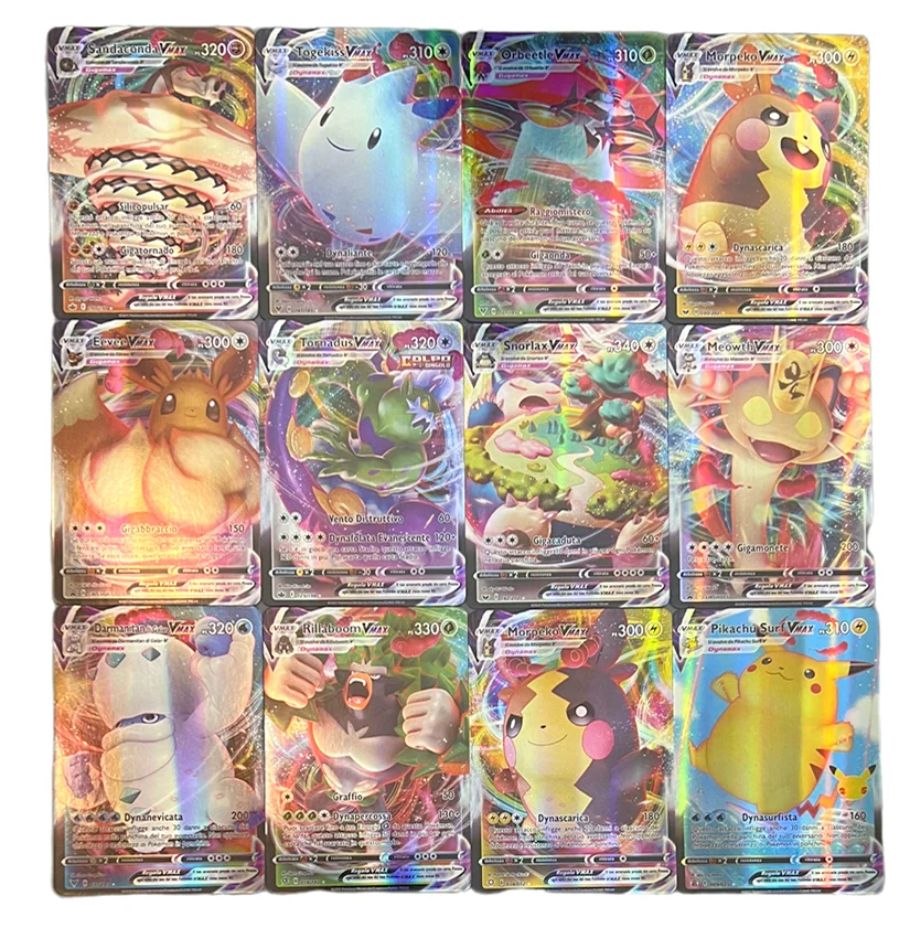 where to buy pokemon cards in italy Large Italian Pokémon Cards GX, VMAX, EX or V, Jumbo Card, XXL, Promo Card,  Official Card in Italy (Dragonite V) : Amazon.sg: Toys main image 1