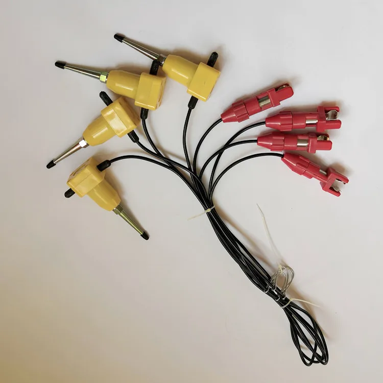 Single SM4 Geophone 10Hz Vertical with Split Spring Clips Connector Seismic Geophone String 10 Hz