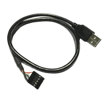 2.54mm pitch to USB revolution all copper DIY5 pin chassis built-in touch screen computer data cable