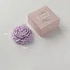 เทียนหอมกลิ่นดอกโบตั๋น - สีม่วง (กลิ่น: ลาเวนเดอร์ฝรั่งเศส)