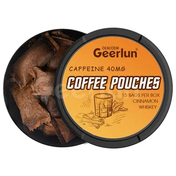 OEM Caffeine Pouches Nootropic Alpha GPC Supplements Boost Focus Energy L-Theanine Coffee Pouches